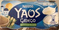 Yaos Griego con azucar de caña