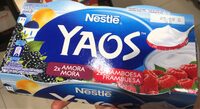 Yaos yogurte con frambuesa