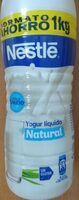 Yogur líquido natural