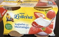 Iogurte com Morango