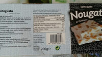 Nougat de cacahuètes