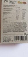 Barres à l’avoine aux graines de courge au chocolat
