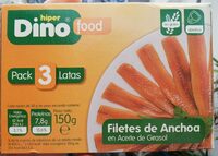 Filetes de anchoa en aceite de girasol