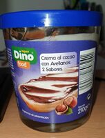 Crema al cacao con avellanas 2 sabores