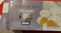 Pastels de yema