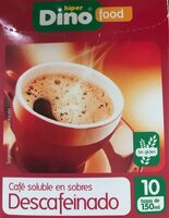 Café soluble en sobres descafeinado