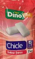 Chicle Sabor fresa