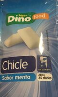 Chicle sabor menta