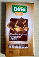 Chocolate negro con almendras enteras
