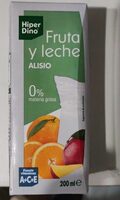 Fruta y leche Alisios