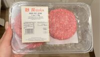 Burger meat vacuno 4uds x 100g