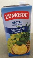Néctar de piña y uva