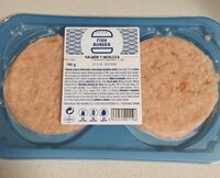 Hamburguesas de salmón y merluza