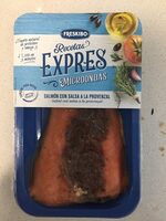 Salmon con salsa a la provenzal