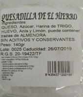 Quesadillas del hierro