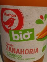 Zumo de zanahoria ecológico