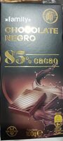 Chocolate negro 85
