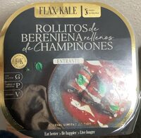 Rollitos de berenjena rellenos de champiñones