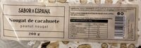 Nougat de cacahuète
