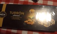 Turrón de guirlache de almendras artesano