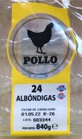 Albóndigas de pollo