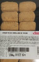 Croquetas de carrillada vacuno