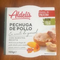 Pechuga de pollo en aceite de girasol