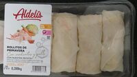 Rollitos de primavera con verduritas y pollo