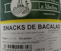 Snacks de bacalao