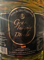 Aceite de oliva virgen extra