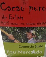 Cacao puro de Bolivia