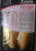 Serrano con queso