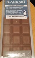 Chocolate con leche 33% Sin Azúcares Añadidos