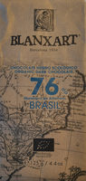 Chocolate negro ecológico 76 % Brasil