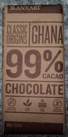 Chocolate 99% cacao ghana