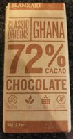 Chocolate negro 72% cacao Ghana