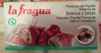Poivrons "Piquillo" farcis de cèpes et de champignons