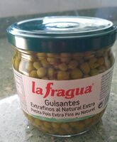 Guisantes extrafinos al natural