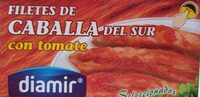 Filetes caballa con tomate