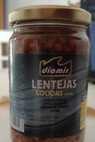 Lentejas cocidas extra
