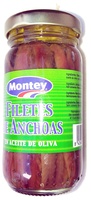 Filetes de anchoas en aceite de oliva