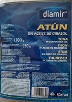 Atun en aceite de girasol