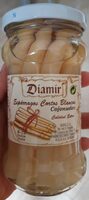 Espárragos cortos blancos