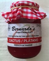 Mermelada de cactus/ plátano