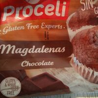 Magdalenas de chocolate