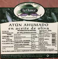Atún ahumado en aceite de oliva