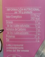 Queso edam light natural lonchas