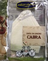 Queso de cabra en lonchas