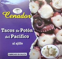 Tacos de Potón del Pacífico al ajillo