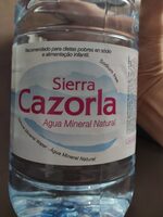 Agua mineral natural
